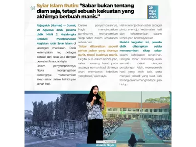 Mandaka News, 29 Agustus 2025