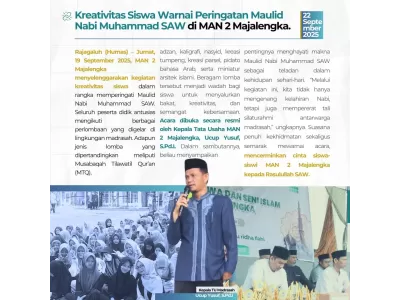 Mandaka News, 22 September 2025