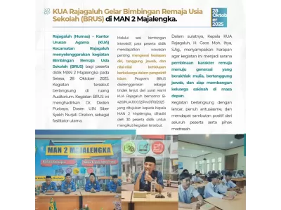 Mandaka News, 28 Oktober 2025 (2)