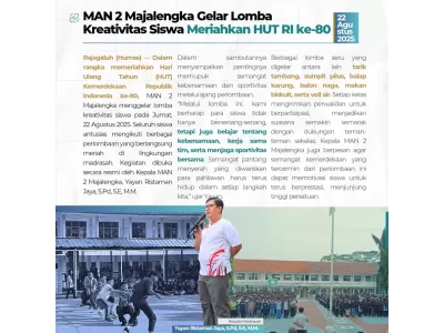 Mandaka News, 22 Agustus 2025