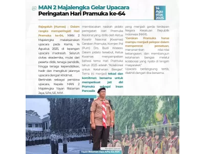 Mandaka News, 14 Agustus 2025