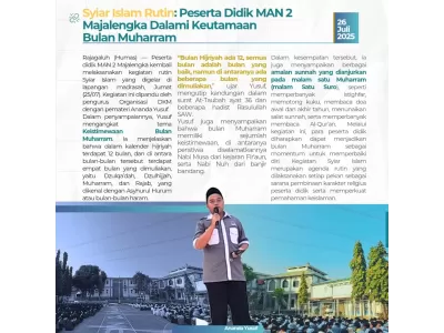 Mandaka News, 26 Juli 2025